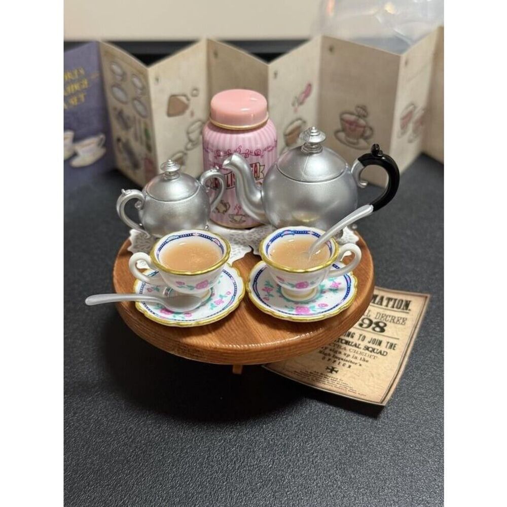 Miniverse Harry Potter Ultra RARE Dolores Umbridge Tea Set New